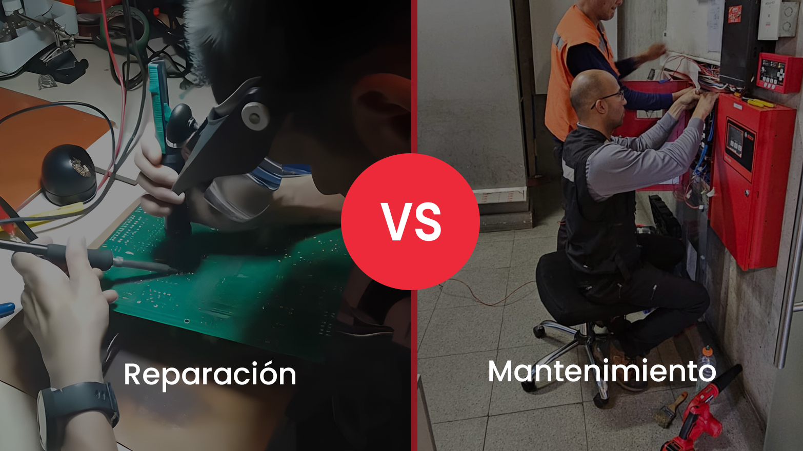 Reparacion vs mantenimiento