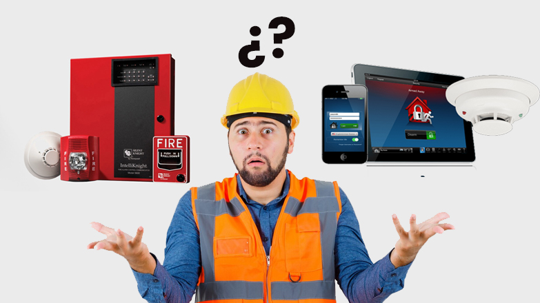 ¿Te instalaron una alarma de robo en lugar de una alarma de detección de incendios?